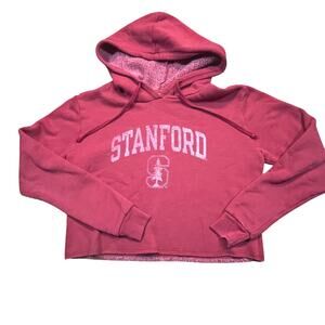 Blue 84 Stanford University Hoodie Red Women S Cropped